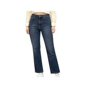 Zena Jeans Womens Size 29W Bootcut Dark Wash Mid Rise Heavy Denim Vintage 1980s